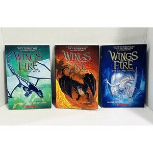 Wings of Fire Graphic Novels 4 Books Collection Set (Book #2, 4, 7) Paperback